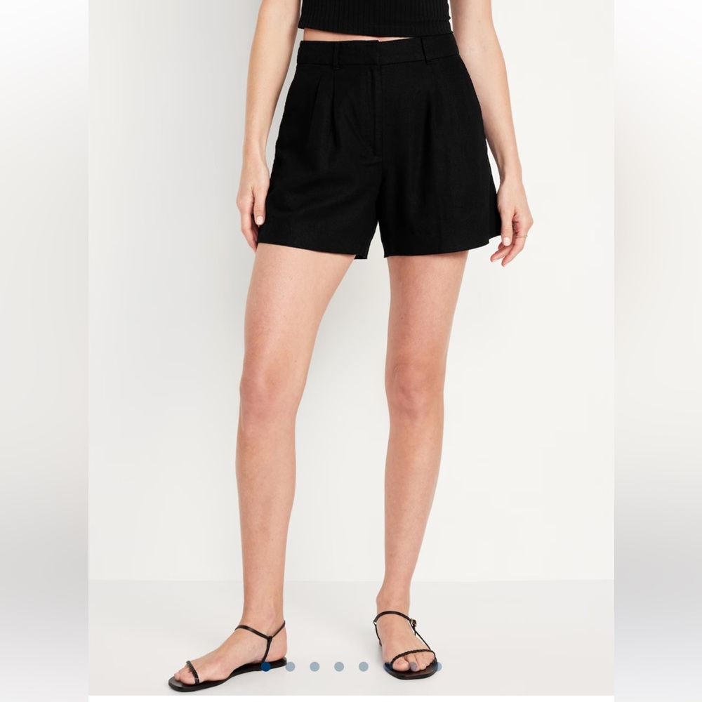 Old Navy High Waist Crinkle Gauze Shorts Size S NWT